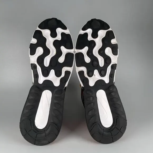 Nike Air Max 270 React Supernova 2020 Men’s 8.5 Orange Running Sneakers Athletic - Picture 4 of 9